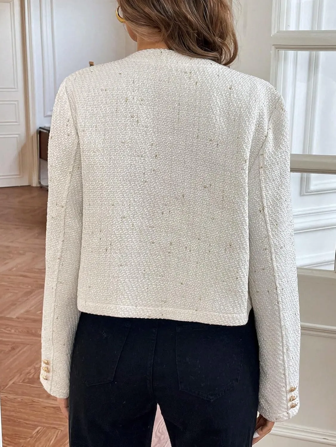Women's 2024 Winter Fashion Coats Wool-Blend Jacket