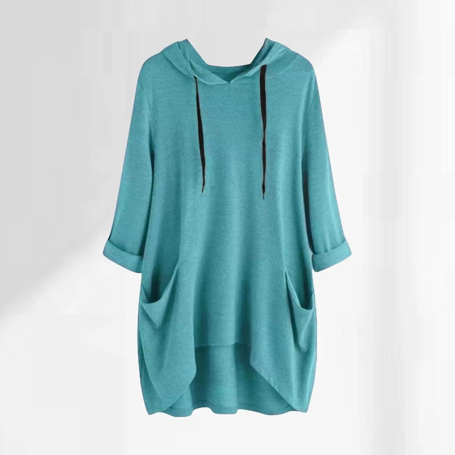Women's Casual Oversized Fleece Hoodie Sweatshirts Long Sleeve Loose Pullover Tunic Fall Outfits Hoodies Dress