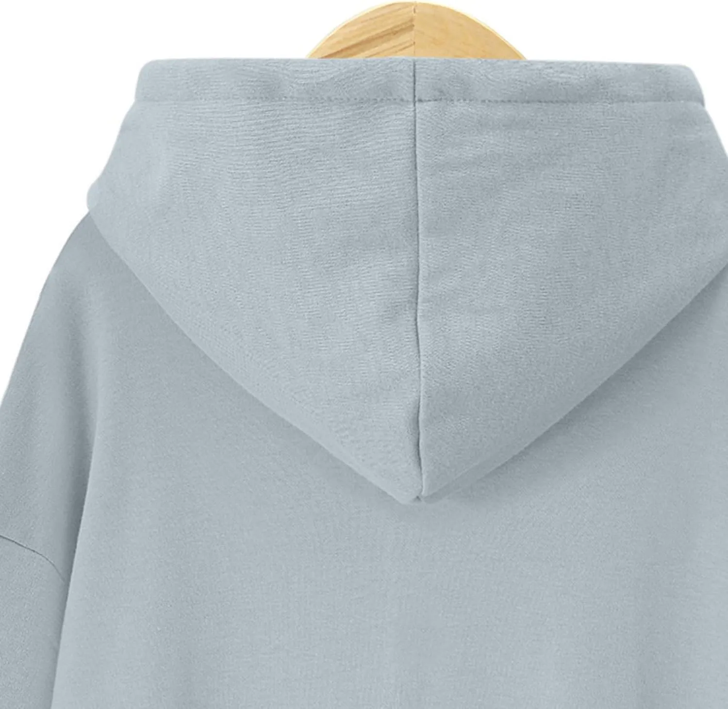 Women's Casual Pullover Sweatshirt Long Sleeve Split Hem Drawstring Hoodie Dress,Women Hoodies Dress Tunic Dress