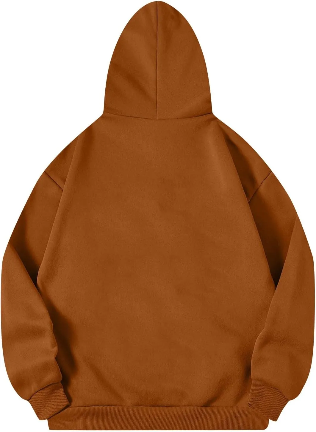 Women'S Classic Red Pullover Hoodie Sweatshirt With Adjustable Drawstrings And Front Pocket Casual