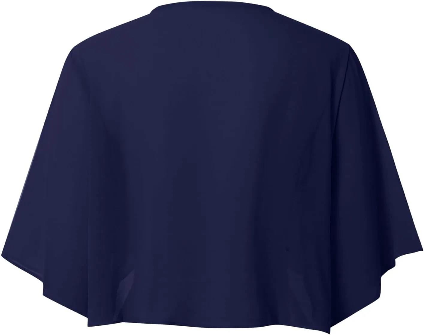 Womens Cropped Cardigan Short Sleeves Mesh Ruffled Lightweight Cardigans Casual Lounge Chiffon Spring Shawl Tops