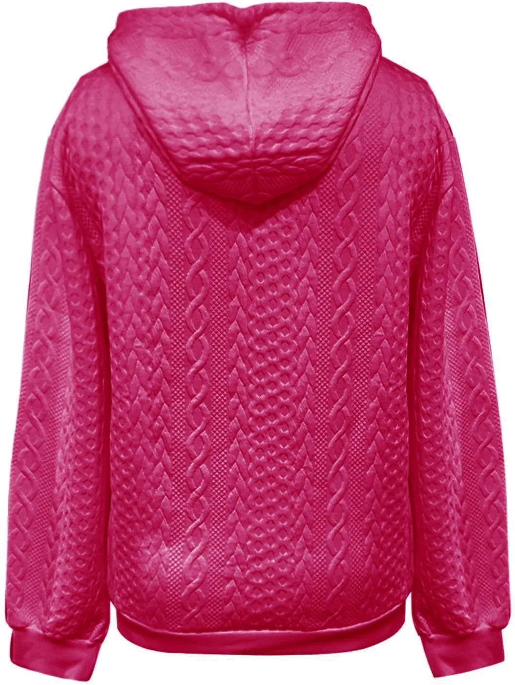 Women's Drawstring Zip Up Cute Hoodies Womens Plus Size Hooded Sweatshirt Long Sleeve Sweatshirt Loose Sweatshirt