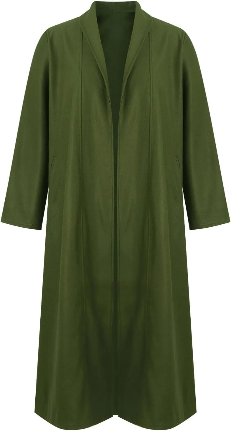 Womens Fall Fashion 2024 Cardigan Sweater Jackets Open Front Oversized Blazer Tops Fall Winter Long Coats Outwear