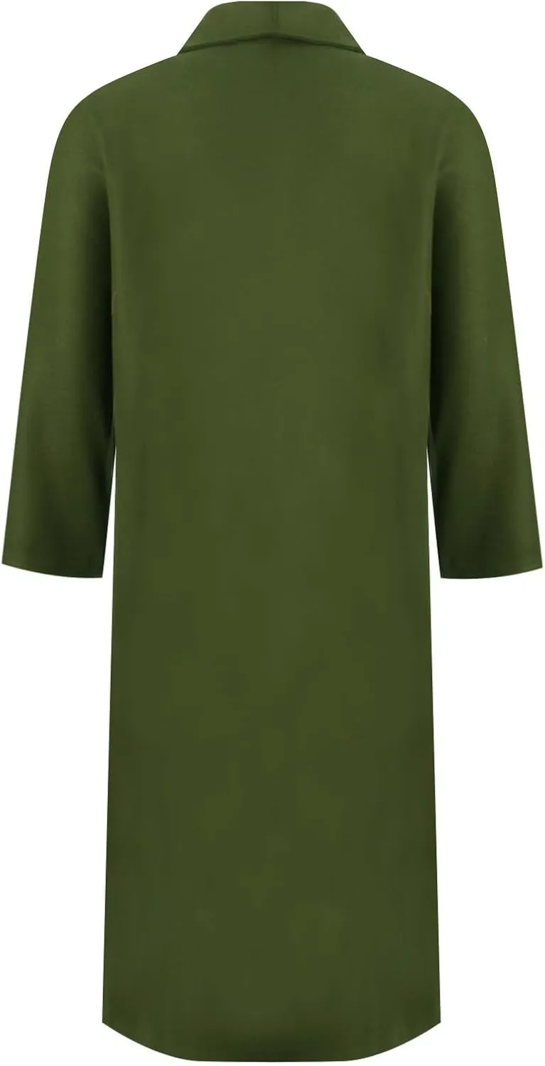 Womens Fall Fashion 2024 Cardigan Sweater Jackets Open Front Oversized Blazer Tops Fall Winter Long Coats Outwear