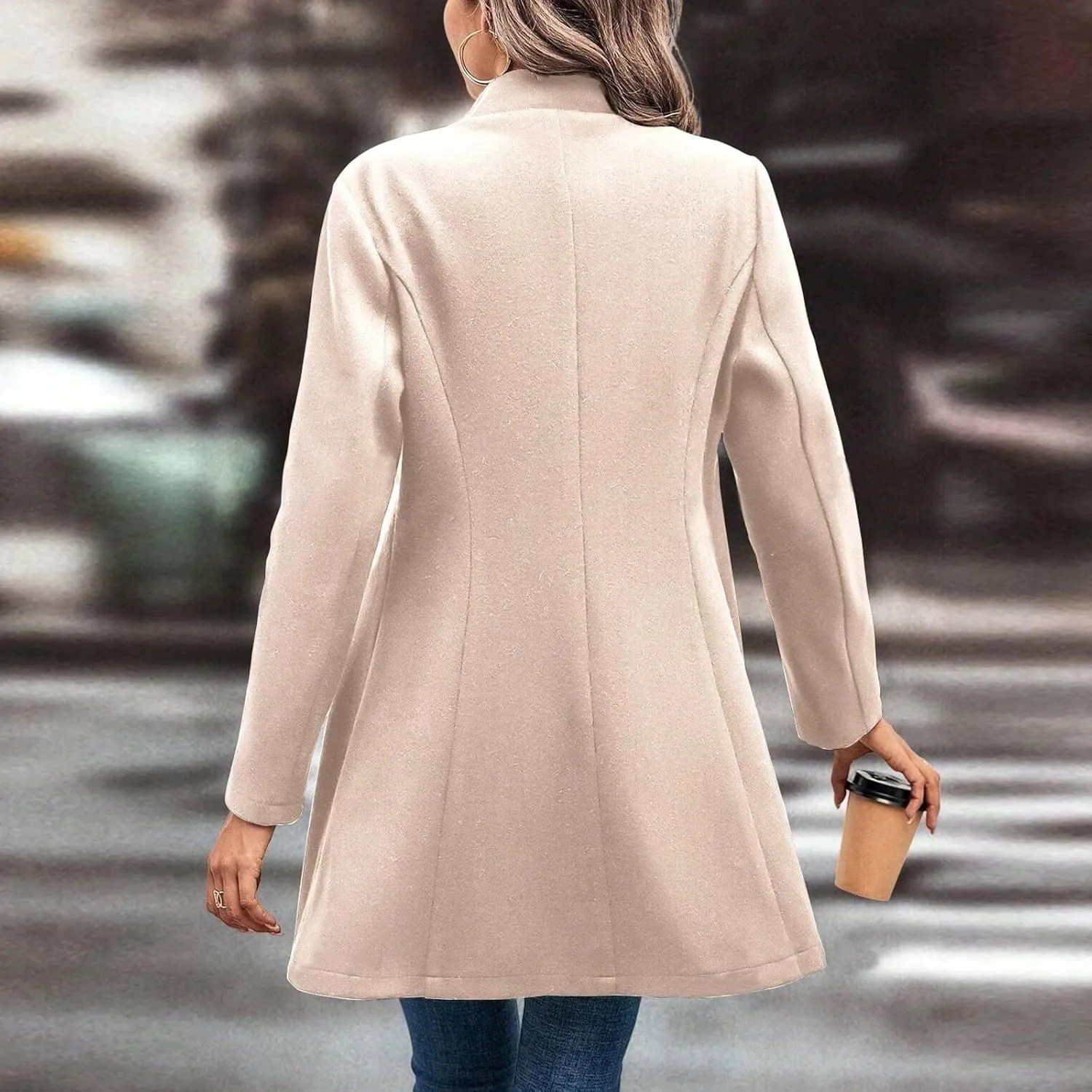 Womens Fall Fashion 2024 Long Cardigan Sweater Casual Oversized Open Front Coatigan Jacket Coat Trendy Outfits