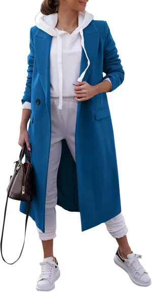 Womens Fall Fashion 2024 Long Cardigan Sweaters Oversized Fall Dressy Jackets Casual Knit Winter Coats with Pockets