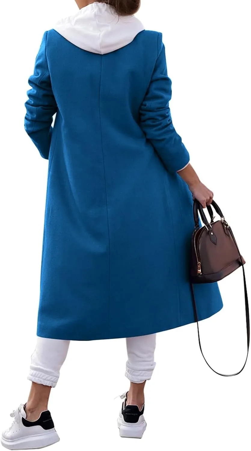 Womens Fall Fashion 2024 Long Cardigan Sweaters Oversized Fall Dressy Jackets Casual Knit Winter Coats with Pockets