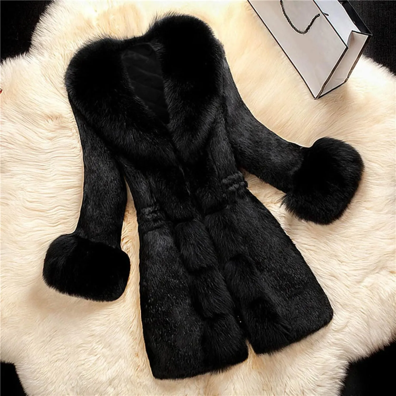 Women'S Fleece Zip Up Jacket Zipper Pocket Plush Sweater Jacket With Hood Insulated Winter Jackets For Women Fleece