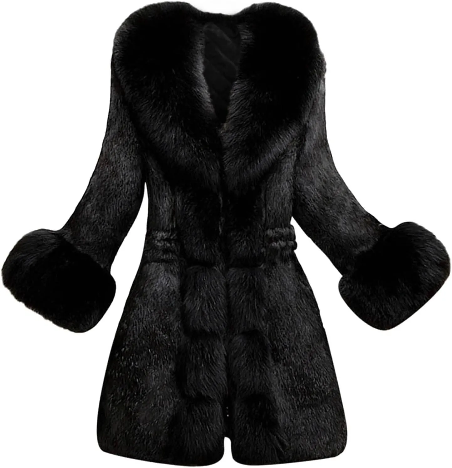 Women'S Fleece Zip Up Jacket Zipper Pocket Plush Sweater Jacket With Hood Insulated Winter Jackets For Women Fleece