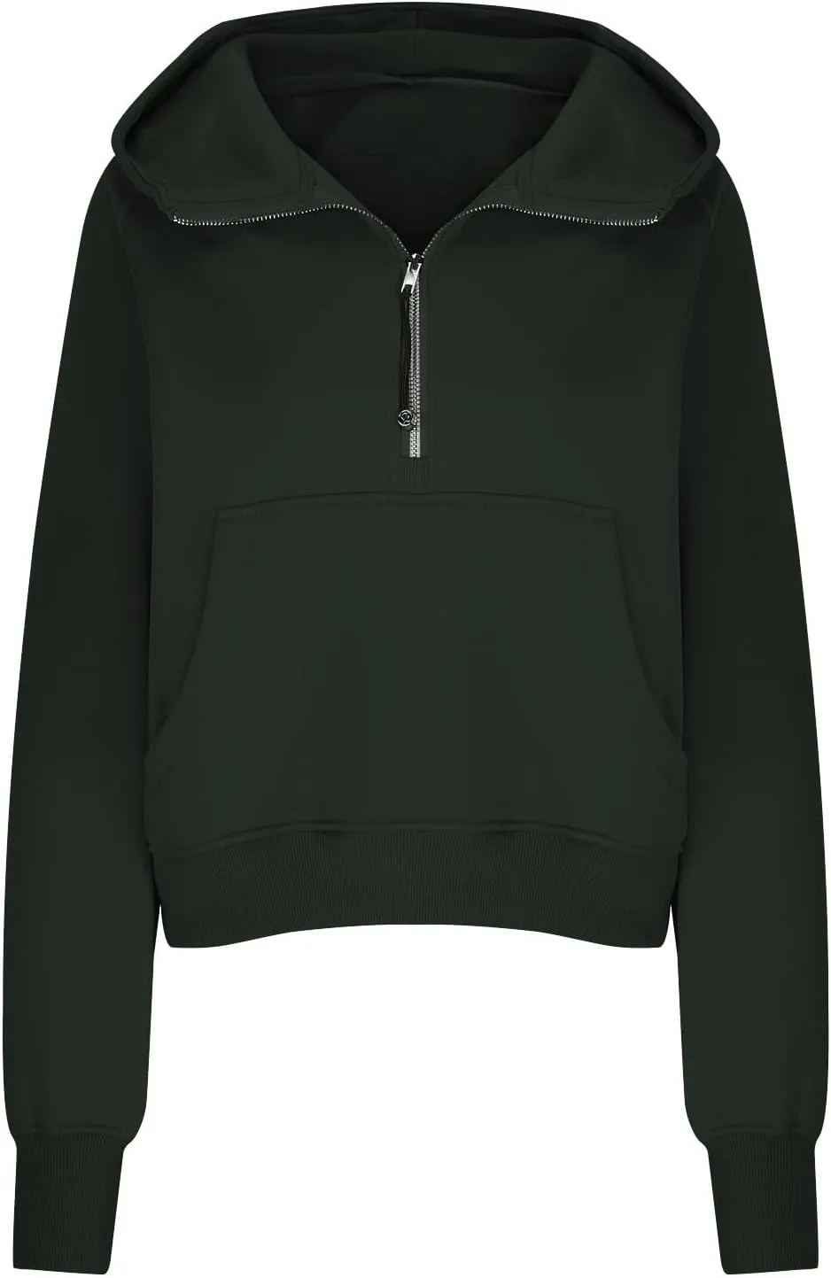 Women's Half Zip Up Sweatshirts Casual Long Sleeve Collar Pullover Trendy Fall Tops Comfort Winter Clothes with Pocket