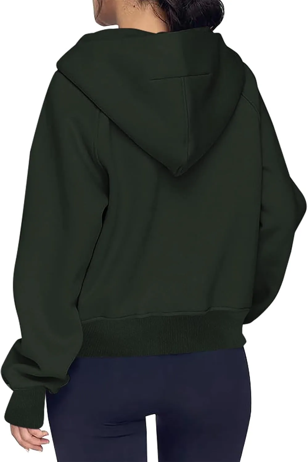 Women's Half Zip Up Sweatshirts Casual Long Sleeve Collar Pullover Trendy Fall Tops Comfort Winter Clothes with Pocket
