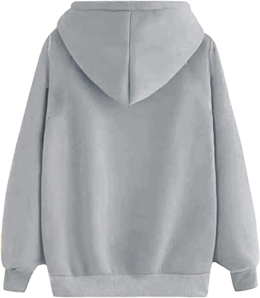 Womens Loose Fit Long Sleeve Comfy Hoodies Love Heart Graphic Sweatshirts Fashion Cute Pullover Tops with Pocket