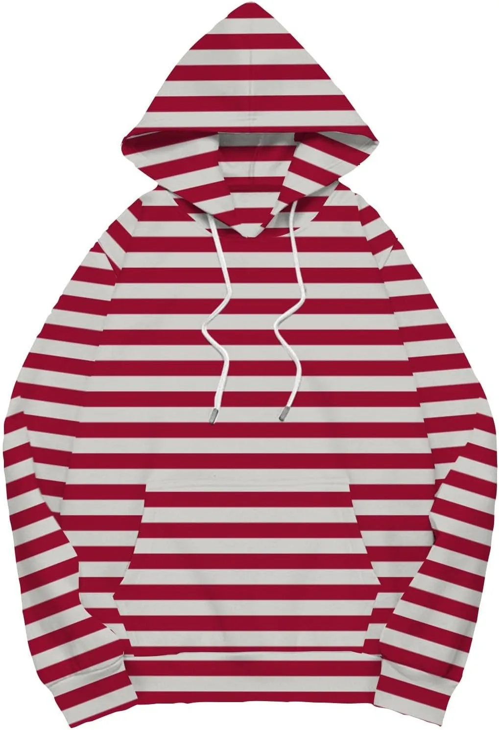 Womens Oversized Hoodies Striped Plus Size Sweatshirts Long Sleeve Sweaters Pullover 2024 Fall Clothes with Pocket