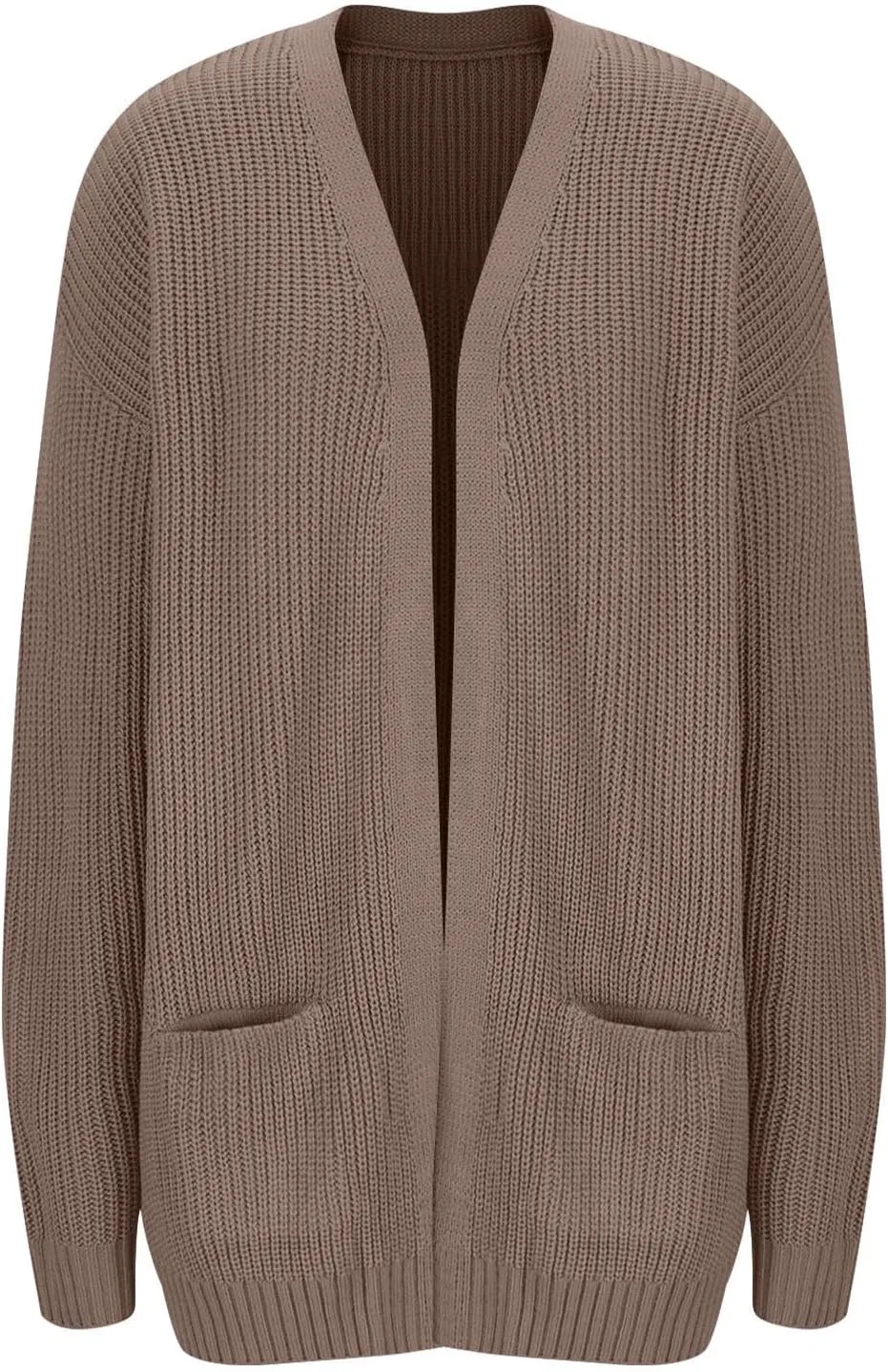 Womens Oversized Sweater Cardigan Home Loungewear Open Front Long Sleeve Chunky Knit Cardigan Slouchy Sweater Jackets