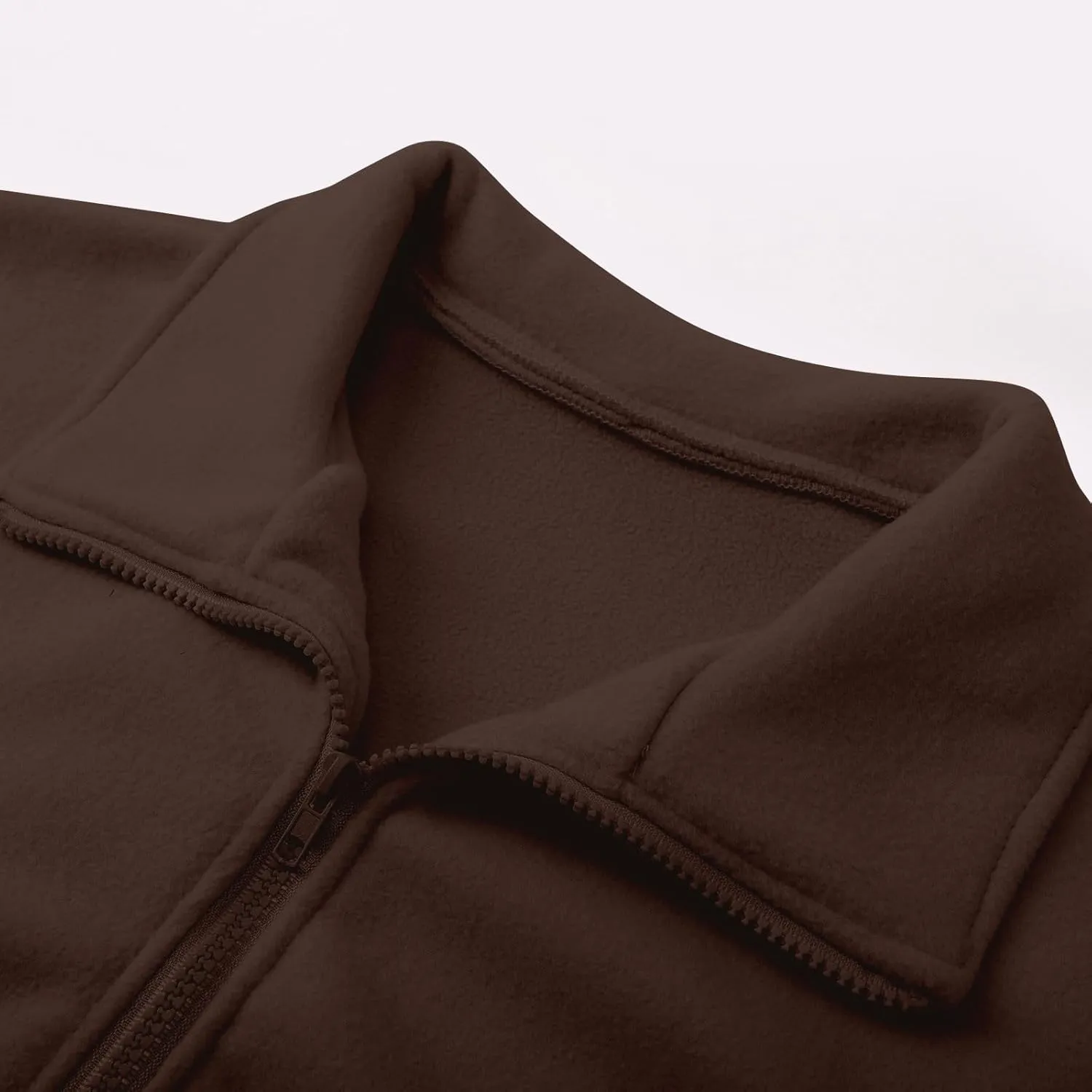 Womens Zip Up Hoodie Oversized Sweatshirt Fleece Cropped Jacket Trendy Fleece Jacket Travel Stretchy Jackets Utility