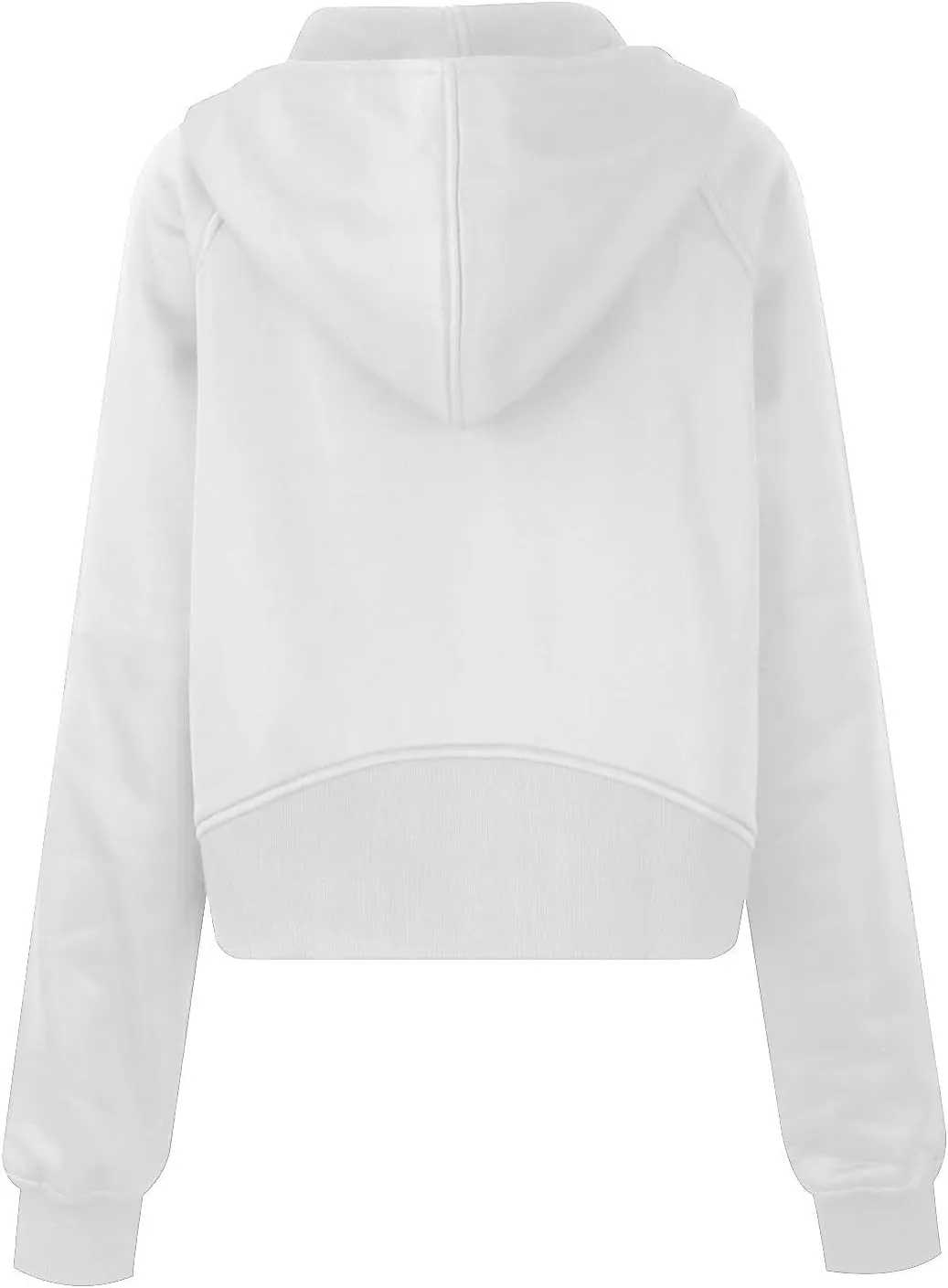 Womens Zip Up Hoodies Cropped Sweatshirts Fleece Pullover Casual Hooded Sweatshirt Fall Outfits Y2k Winter Tops 2024