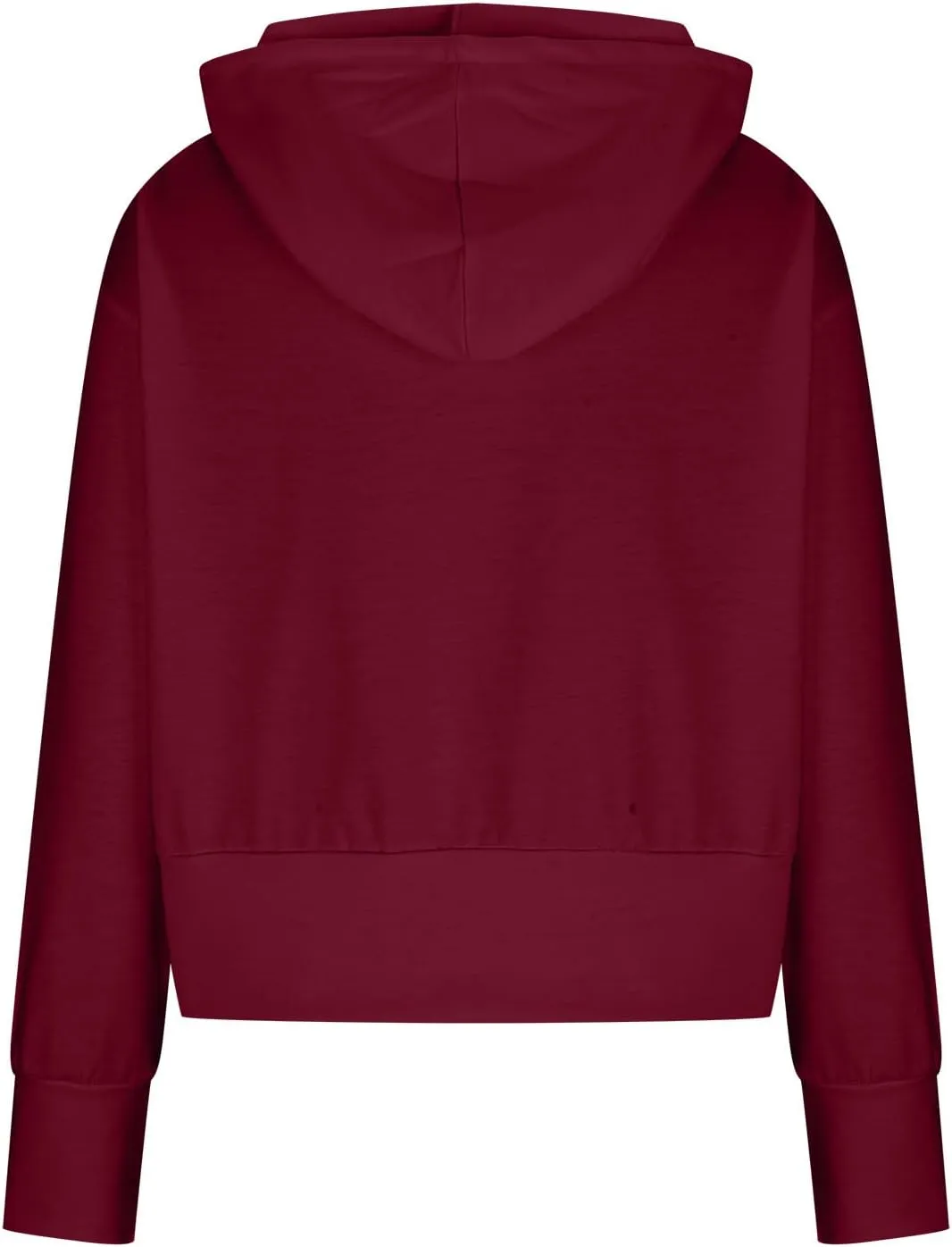 Y2k Sweatshirts for Women,Cropped Pullover Hoodies for Teen Girl,Casual Long Sleeve Hooded Sweatshirt with Pocket